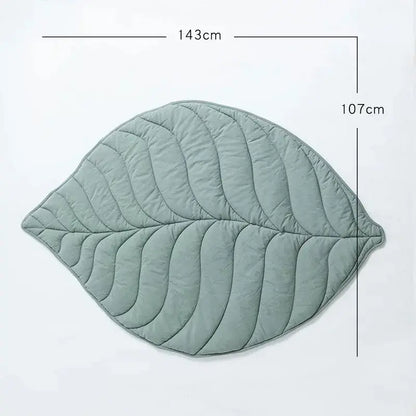 Tapis d'éveil coton vert - Monde à maman