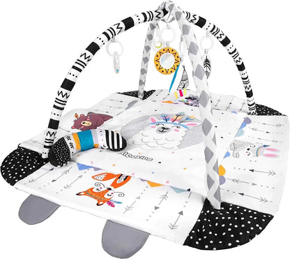 Tapis d'éveil Cozy Protect sécurisée – Monde à maman