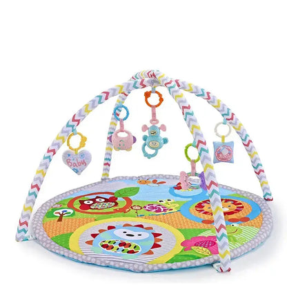 Tapis d'éveil bébé avec jouets suspendus - Monde à maman