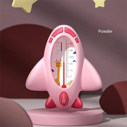 Thermomètre-bain-avion-rose-monde-a-maman