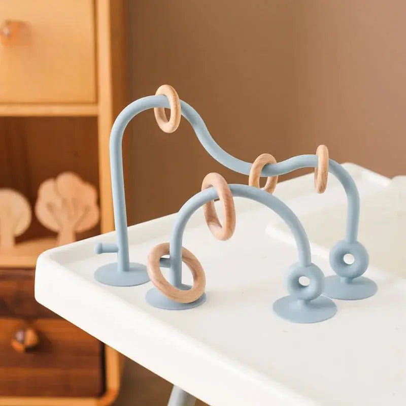 anneau de dentition bébé bleu