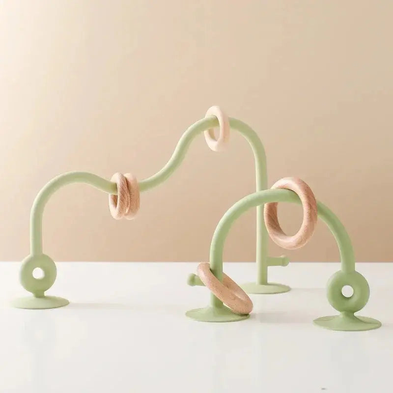 anneau dentition bébé vert