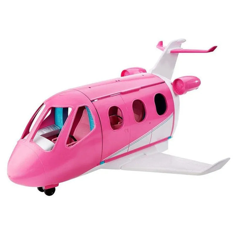 avion de poupée rose