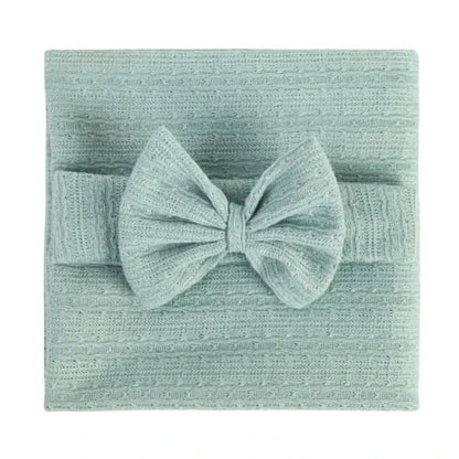 Bandeau-et-couverture-pour-bébé-vert-monde-a-maman