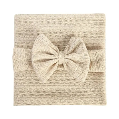 Bandeau-et-couverture-pour-bébé-beige-monde-a-maman