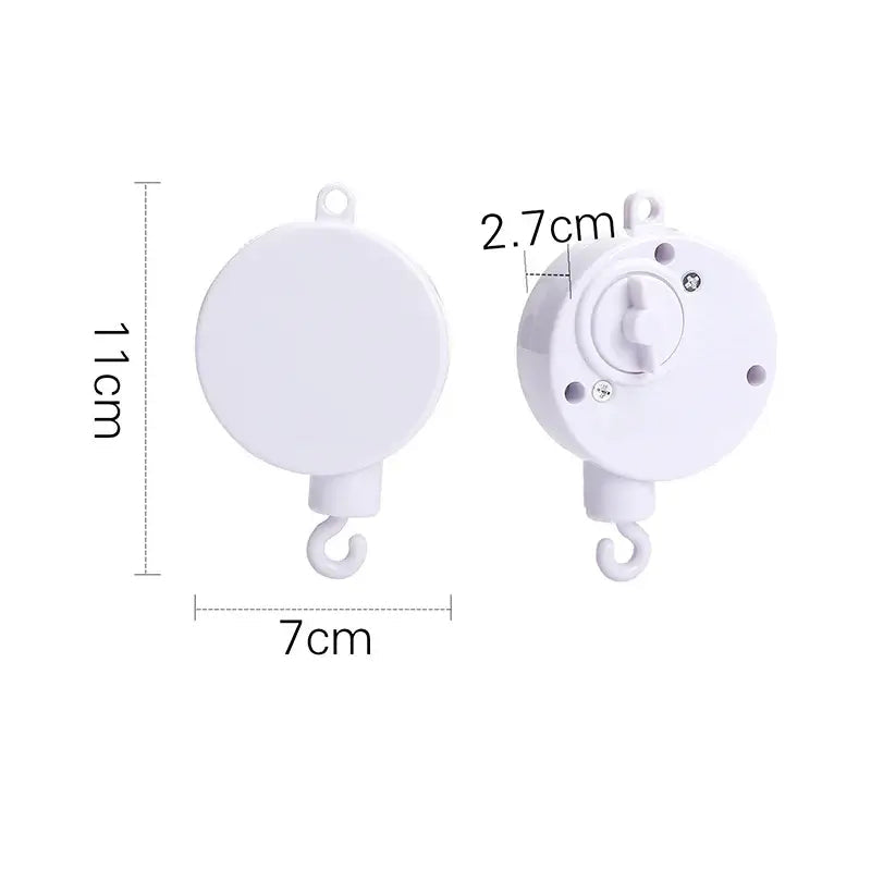 Mobile Bébé | Arc-en-Ciel en Bois Naturel Bohème - Monde à maman