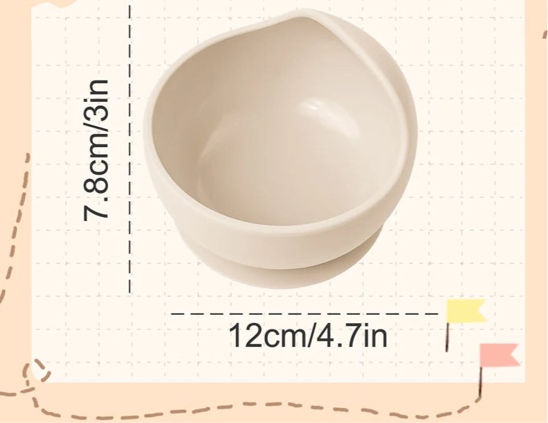 Bol en Silicone pour bébé - Monde à maman