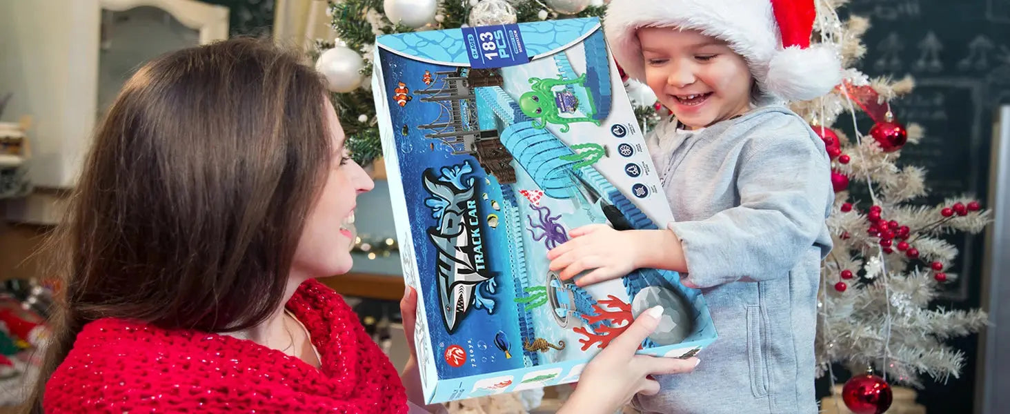 Circuit voiture requin - Monde à maman