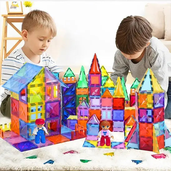 Construction magnétique - Monde à maman