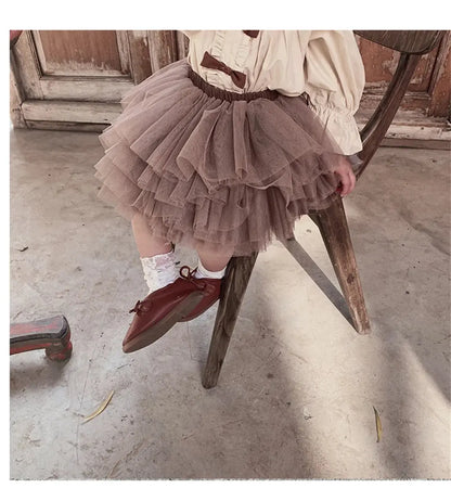 Jupe en tulle pour fillette Monde à maman