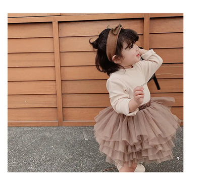 Jupe en tulle pour fillette Monde à maman
