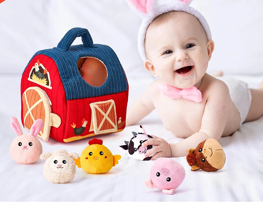 Peluche la ferme des animaux