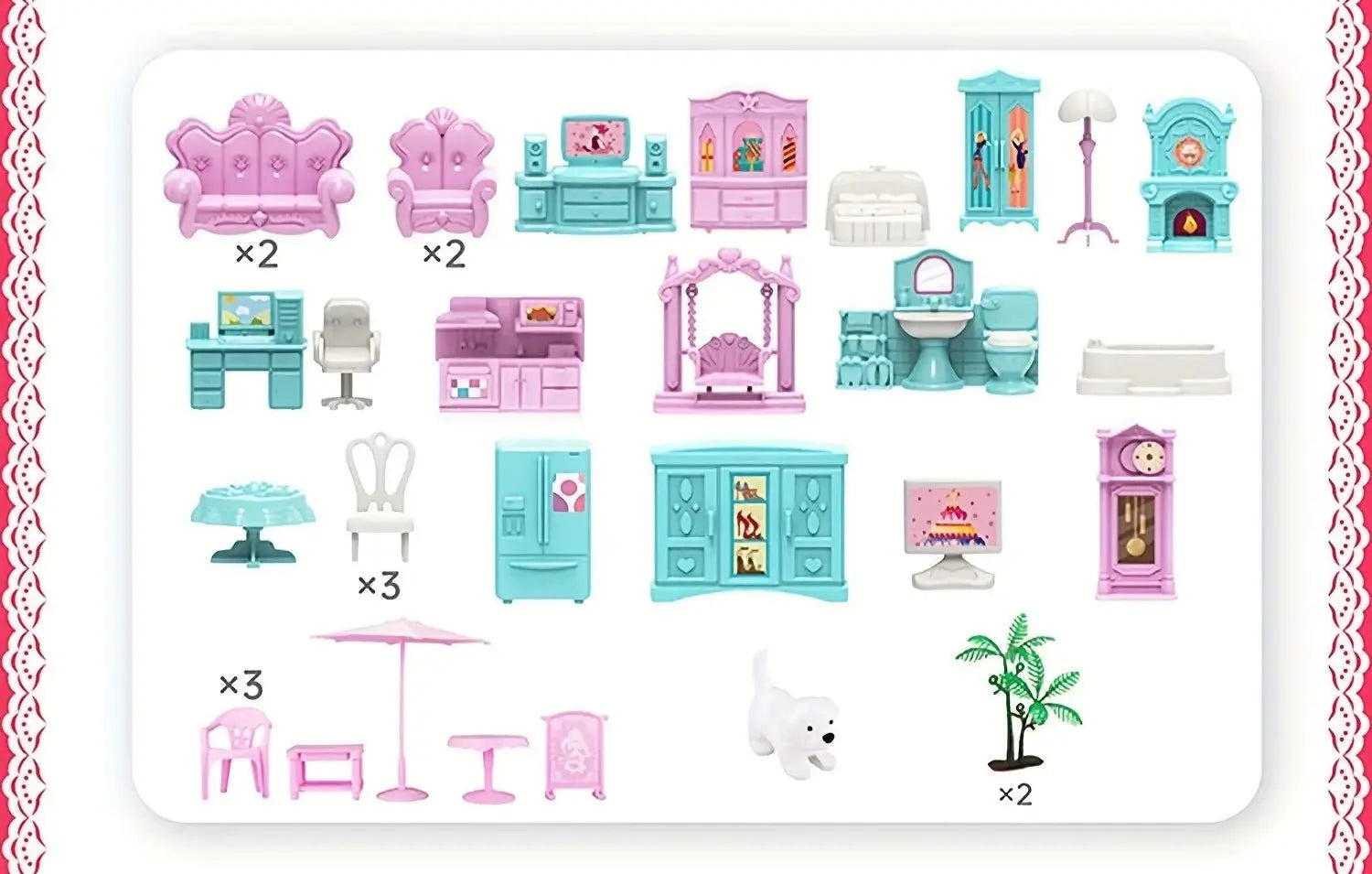 Maison de poupée - Monde à maman