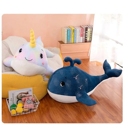 Peluche baleine calineux - Monde à maman