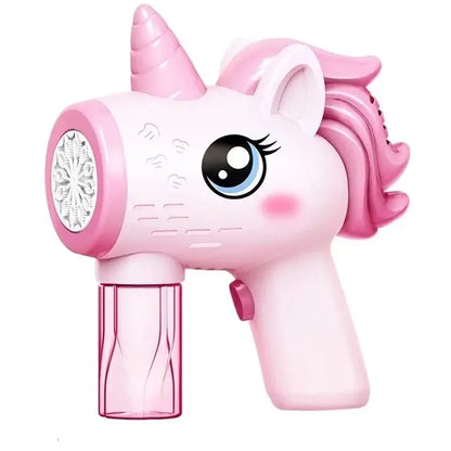 pistolet a bulle rose licorne