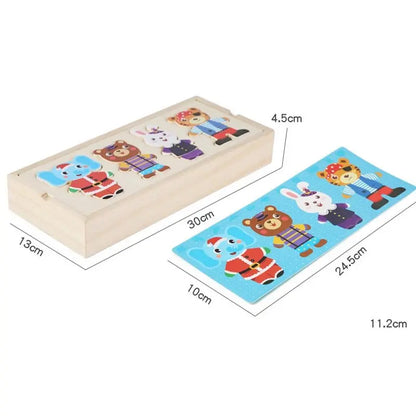 Puzzle - Animaux - Monde à maman