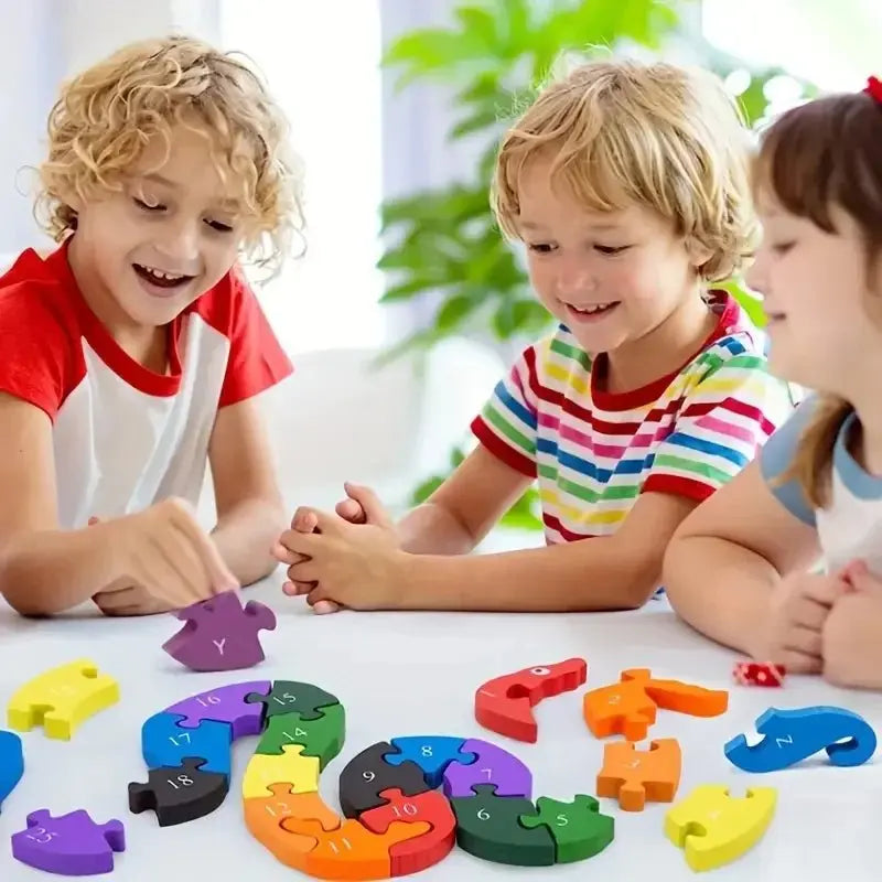 Puzzle - MontessoriToys™ - Alphabet - Monde à maman