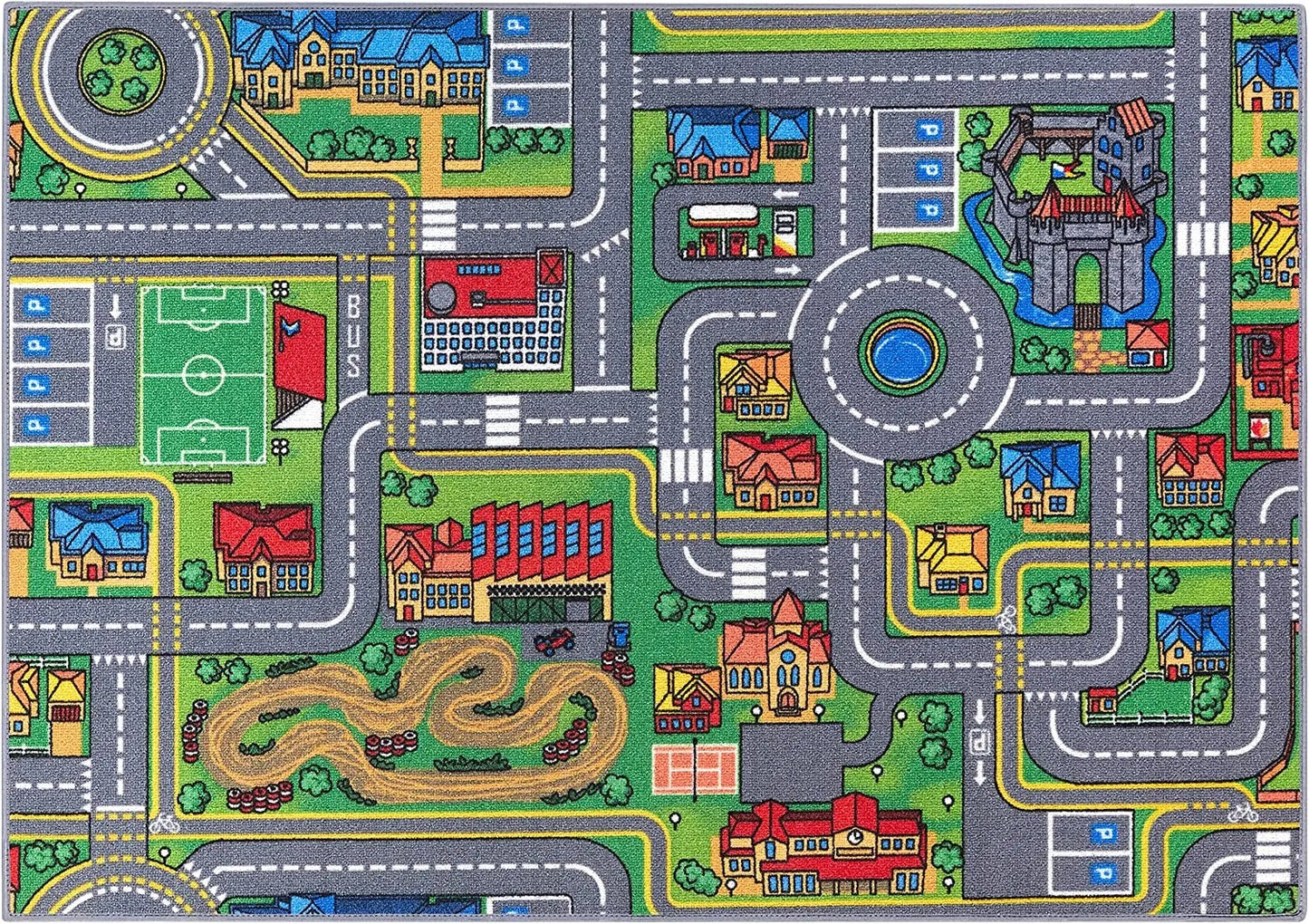 Tapis circuit voiture