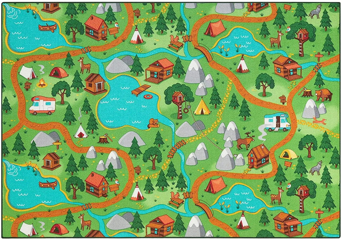 Tapis circuit voiture