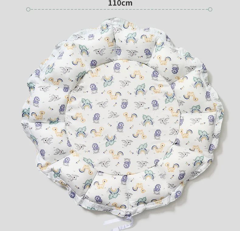 Tapis d'éveil avec coussin déplié