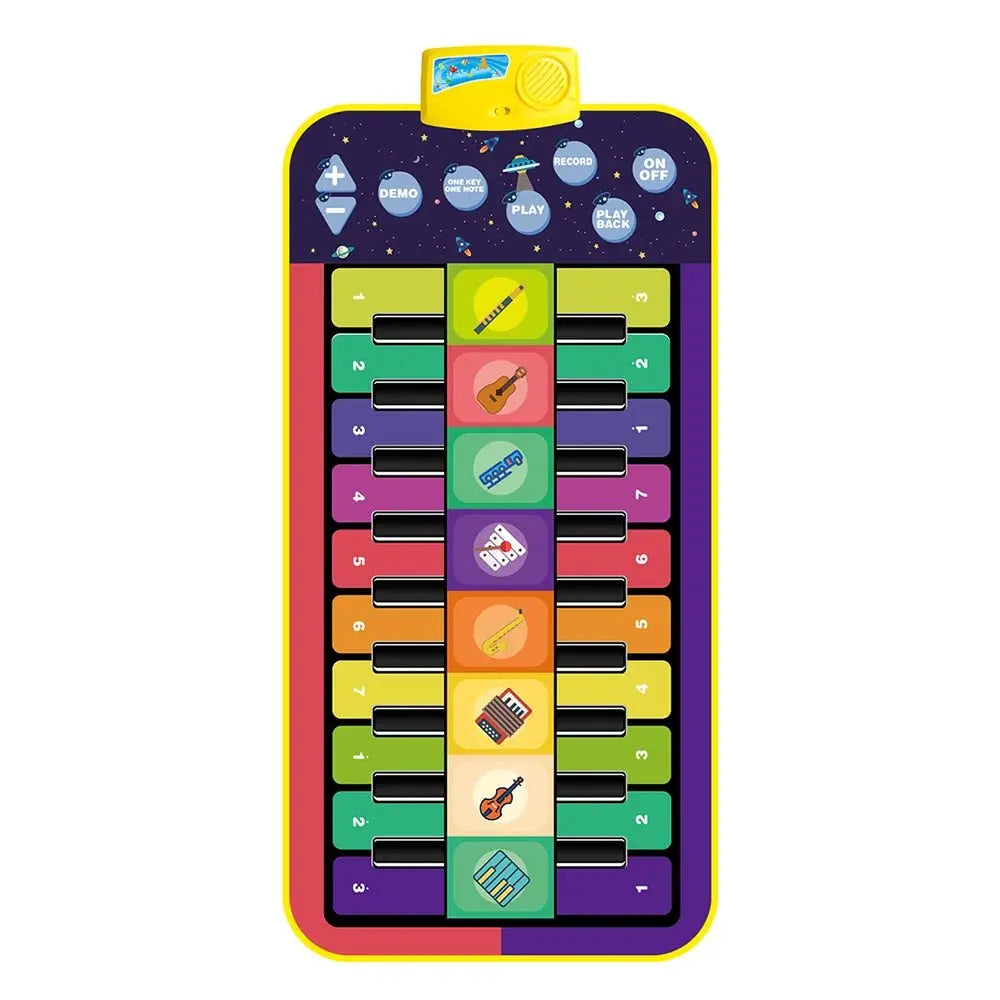 Tapis d'Éveil - CarpetPiano™ - Monde à maman