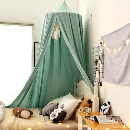 Tente-de-lit-bébé-vert-pale-monde-a-maman